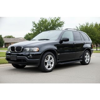Pedane Laterali Allmond Black (2 pz, alluminio) BMW X5 E53 1999–2006 foto 1