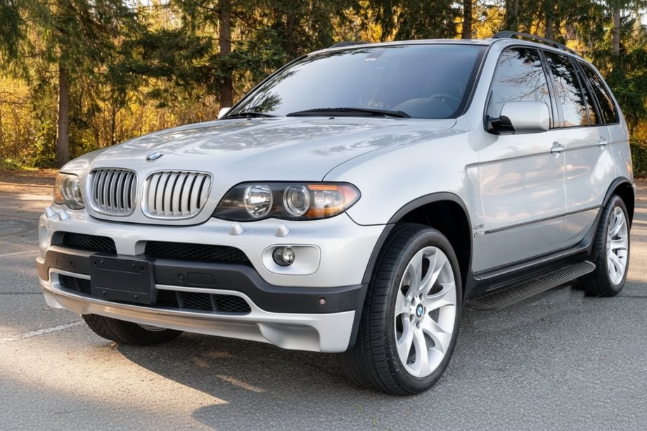 BMW X5 E53 1999–2006 Pedane laterali Tayga Black (2 pz, alluminio) Image