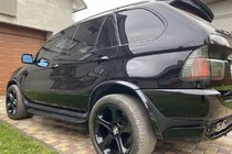 BMW X5 E53 1999–2006 Pedane Laterali Bosphorus Black (2 pz, Alluminio) foto 1