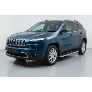 Pedane Laterali Tayga Grey (2 pz, Alluminio) Jeep Cherokee KL 2013- foto 1