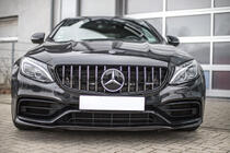 Mercedes C-сlass W205 2014-2021 Griglia Anteriore Panamericana GT (per C63 AMG originale) 2014-2018, senza telecamera foto 1