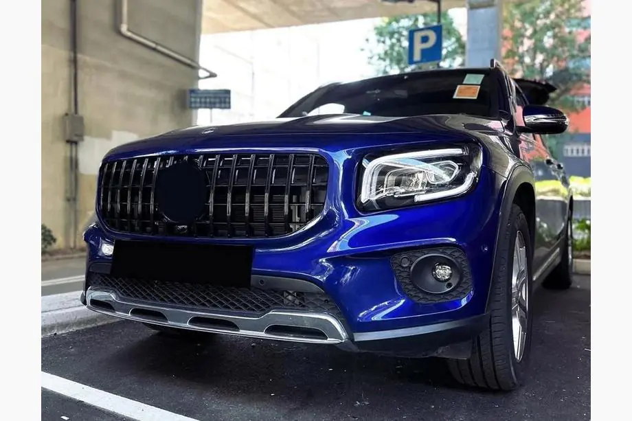Mercedes GLB X247 2019- Griglia Anteriore Panamericana GT (per Base 2019-2023) Con predisposizione per telecamera Foto 3