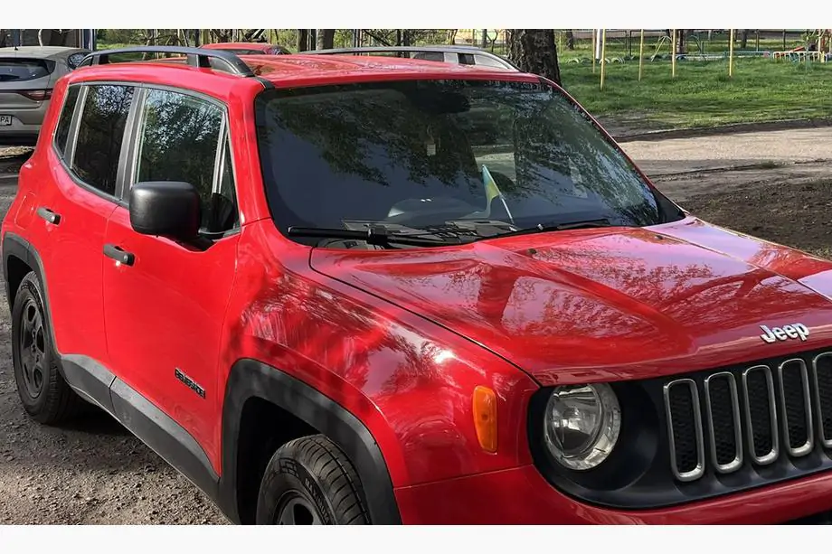 Jeep Renegade 2014- Barre portatutto Skyport (nero opaco) Image
