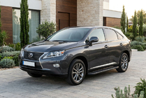 Lexus RX 2009-2015 Pedane Laterali Bosphorus Black (2 pz, Alluminio) foto 1