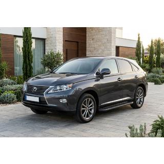 Pedane Laterali Bosphorus Black (2 pz, Alluminio) Lexus RX 2009-2015 foto 1