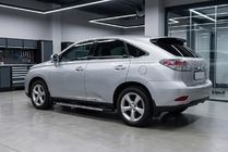 Lexus RX 2009-2015 Pedane Laterali Duru (2 pz, Alluminio) foto 1