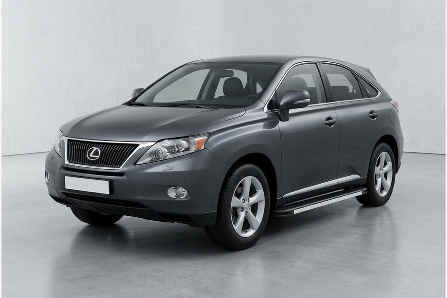 Lexus RX 2009-2015 Pedane Laterali Maya V1 (2 pz, Alluminio) Image