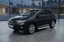 Lexus RX 2009-2015 Pedane Laterali Maya V2 (2 pz, Alluminio) foto 1