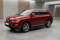 Lexus RX 2009-2015 Pedane Laterali Maya Red (2 pz, Alluminio) foto 1