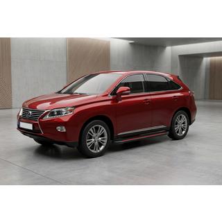 Pedane Laterali Maya Red (2 pz, Alluminio) Lexus RX 2009-2015 foto 1