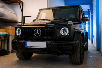 Mercedes G class W463 1990-2018 Griglia Anteriore (GT Panamericana, senza Cromo) foto 1