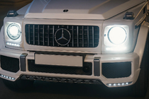 Mercedes G class W463 1990-2018 Griglia Anteriore (GT Panamericana, senza Cromo) foto 8