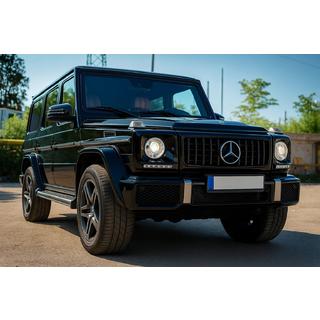 Griglia Anteriore (GT Panamericana, senza Cromo) Mercedes G сlass W463 1990-2018 foto 3