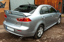 Mitsubishi Lancer X 2008- Visiera lunotto Sedan (ABS) foto 6