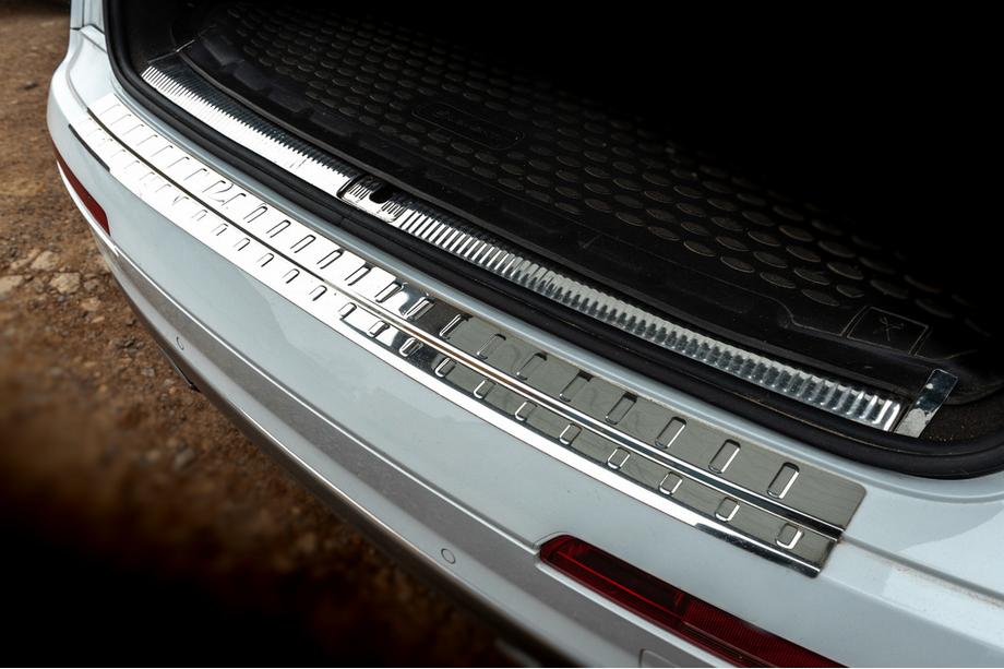 Audi Q7 2015–2026 Protezione Paraurti Posteriore Carmos Acciaio Inox Image