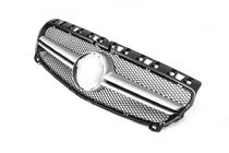 Mercedes A-class W176 2012-2018 Griglia Anteriore AMG Silver (2012-2015) foto 3