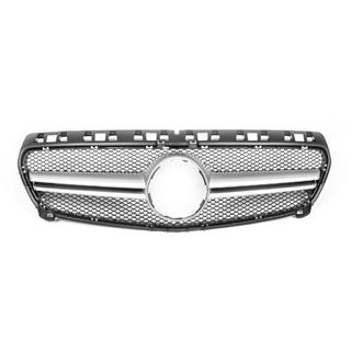 Griglia Anteriore AMG Silver (2012-2015) Mercedes A-сlass W176 2012-2018 foto 2