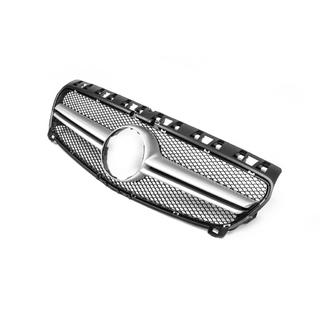 Griglia Anteriore AMG Silver (2012-2015) Mercedes A-сlass W176 2012-2018 foto 3