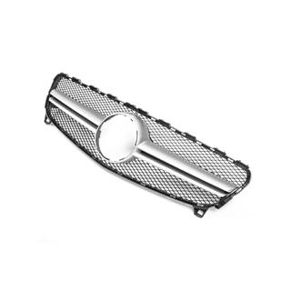Griglia Anteriore AMG Silver (2015-2018) Mercedes A-сlass W176 2012-2018 foto 3