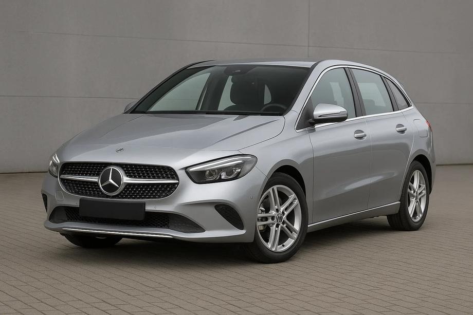 Mercedes B-class W247 2019- Griglia Anteriore Diamond Silver (per Base) Image