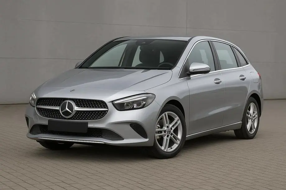 Mercedes B-class W247 2019- Griglia Anteriore Diamond Silver (per Base) Image