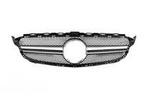 Mercedes C-class W205 2014-2021 Griglia Anteriore AMG Silver (per Avantgarde/AMG-Line/C43 AMG) foto 7