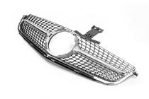 Mercedes C-class W204 2007-2015 Griglia Anteriore Diamond Silver (per C63) foto 3