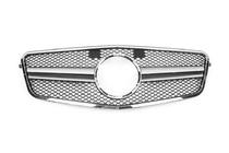 Mercedes E-class W212 2009-2016 Griglia Anteriore AMG Silver (2009-2012) foto 2