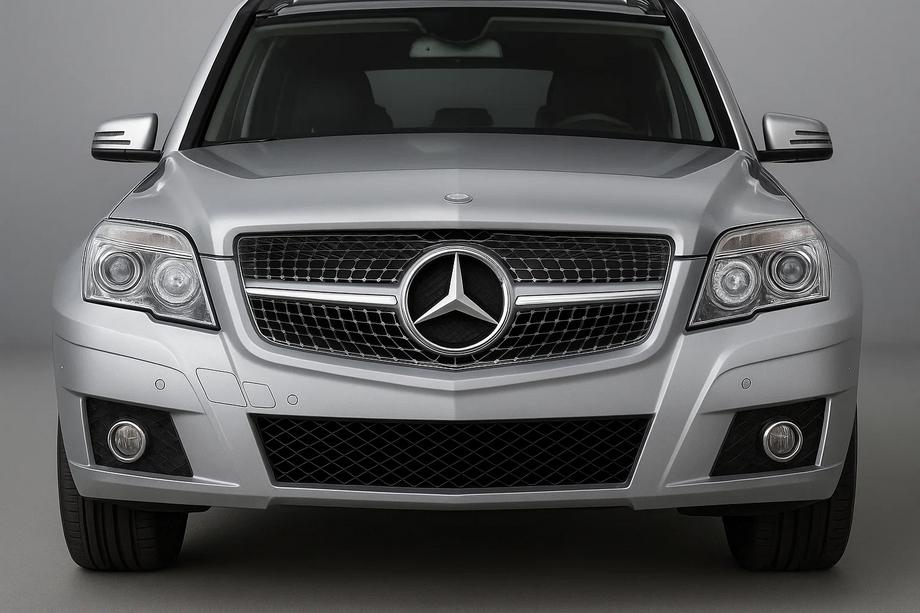 Mercedes GLK class X204 2008-2015 Griglia Anteriore Diamond Silver (2009-2012) Image