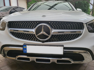 Mercedes GLC X253 2015-2022 Griglia Anteriore Diamond Silver (per Base 2019-2022) foto 1