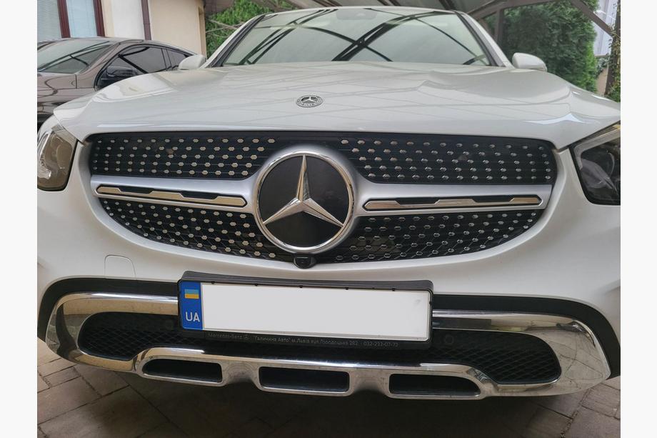 Mercedes GLC coupe C253 2016-2023 Griglia Anteriore Diamond Silver (per Base 2019-2022) Foto 1