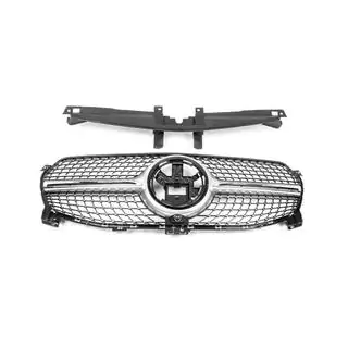 Griglia anteriore Diamond Silver (per Base 2018-2023) Mercedes GLE W167 2018- foto 1