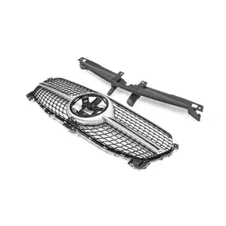 Griglia anteriore Diamond Silver (per Base 2018-2023) Mercedes GLE W167 2018- foto 3
