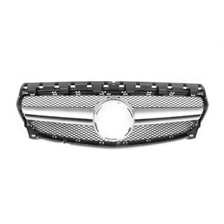Griglia Anteriore (2017-2019, AMG Silver) Mercedes CLA C117 2013-2019 foto 2