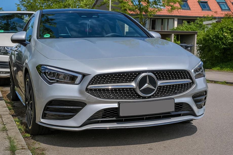 Mercedes CLA C118 2019- Griglia Anteriore Diamond Silver (per 2019-2022) Image
