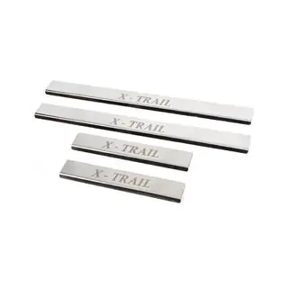 Battitacco Carmos (4 pz, acciaio inox)