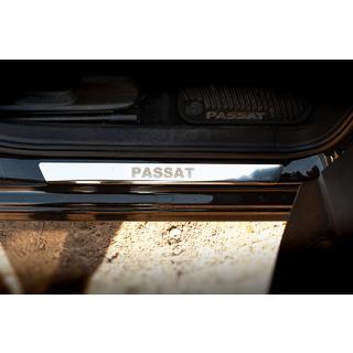 Battitacco Carmos V1 (4 pz, acciaio inox) Volkswagen Passat B7 2012-2015 foto 2