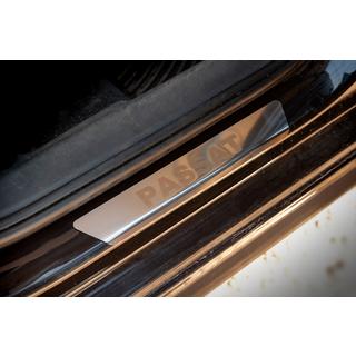 Battitacco Carmos V1 (4 pz, acciaio inox) Volkswagen Passat B7 2012-2015 foto 3