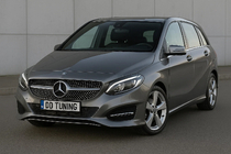 Mercedes B-class W246 2011-2018 Griglia Anteriore Diamond Silver (2015-2018) foto 1