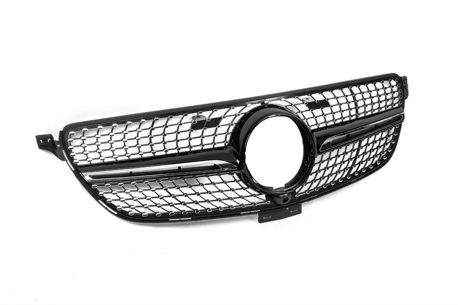 Mercedes GLE coupe C292 2015-2019 Griglia anteriore tuning (Diamond Black) Con predisposizione per telecamera Foto 6