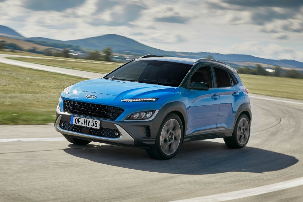 crossover compatto aggiornato Hyundai Kona
