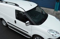Fiat Doblo II 2010-2022 Coperture Specchietti (2 pz, Acciaio Inox) foto 5