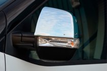 Fiat Doblo II 2010-2022 Coperture Specchietti (2 pz, Acciaio Inox) foto 10