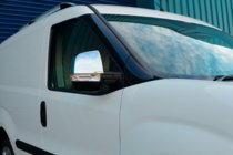 Opel Combo 2012-2018 Coperture Specchietti (2 pz, Acciaio Inox) OmsaLine - Acciaio Inox Italiano foto 6