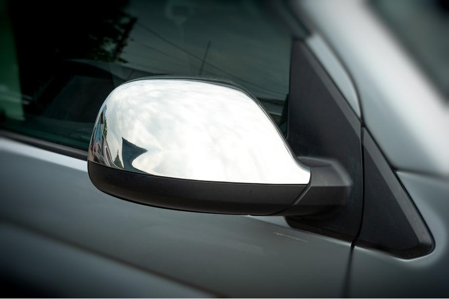 Volkswagen T6 2015-2024 Coperture Specchietti (2 pz, Acciaio Inox) Carmos - Acciaio Inox Turco Foto 4
