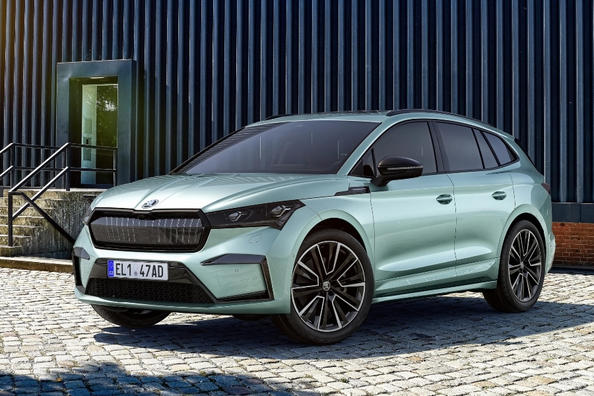 Recensione del crossover elettrico Skoda Enyaq iV