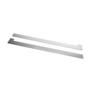 Modanatura per guida porta scorrevole (2 pz, acciaio inox) foto 2