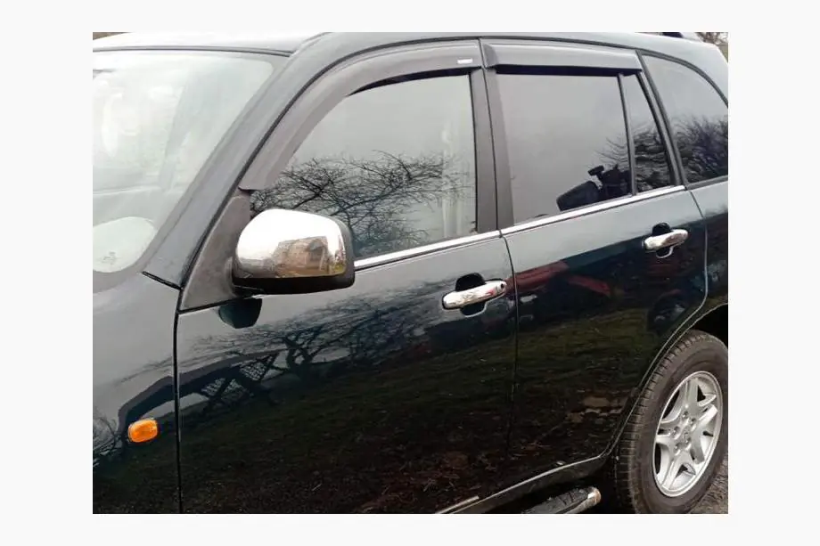 Chery Elara/Alia/Fora/A5 2006- Coperture Maniglie Porta Cromate (4 pz, Acciaio Inox) Image