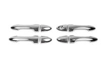 Ford Focus I 1998-2005 Coperture Maniglie Cromate (4 pz, Acciaio Inox) Carmos - Acciaio Inox Turco foto 3