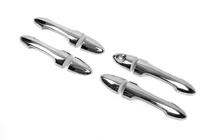 Ford Focus I 1998-2005 Coperture Maniglie Cromate (4 pz, Acciaio Inox) Carmos - Acciaio Inox Turco foto 4